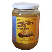 Monki Jordnötssmör crunch eko - 650 gram