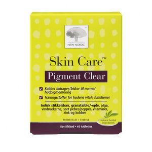 New Nordic Skin Care Pigment Clear - 60 tabletter