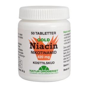 Natur Drogeriet Niacin nikotinamid 420 mg - 50 st