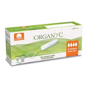 ORGANYC Tampong Super Plus utan införingshylsa Ekologisk - 16 st