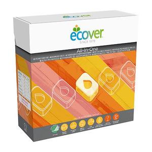 Ecover All in One Diskmaskinstabletter - 70 tabs, en frisk doft från växtbaserade ingredienser
