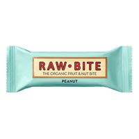 Rawbite Raw, eko - 50 g - Peanut