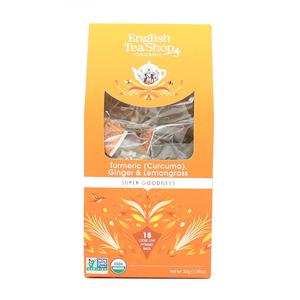 English Tea Shop Tumeric, Ginger & Lemongrass - 15 pyramider