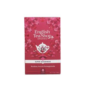 English Tea Shop Rooibos, Acai & Pomegranate, eko - 20 tepåsar