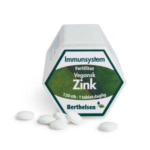 Berthelsen Zink 20 mg - 120 st
