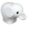Tiny Tot nattlampa, elefant m. USB laddare