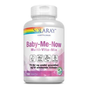 Solaray Baby-Me-Now - Multivitamin till före och under graviditeten samt för ammande kvinnor Med24.se