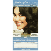 Tints Of Nature Hårfärg - 130 ml - 4C - Medium Ash Brown