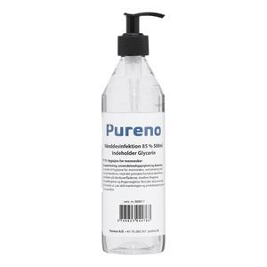 Pureno handdesinfektion är en effektiv handsprit som garanterar dig rena, bakteriefria händer vid varje användning Med24.se