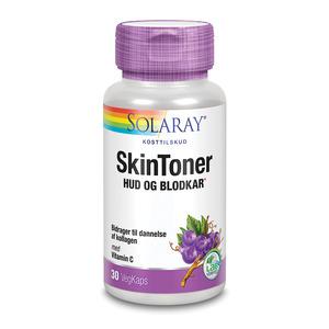 Solaray Grapenol Skintoner - berikar huden och de små blodkärlen