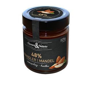 Saveurs & Nature Choklad och Mandlar eko - 225 g