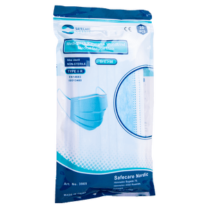 SafeCare Nordic munskydd typ II R - 10 st Med24.se