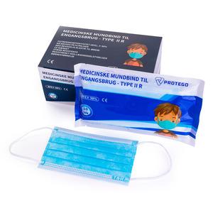 Protego medicinskt munskydd typ IIR till barn - 10 st Med24.se