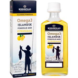 Lysi Omega-3 Fiskolja Flytande Citrus