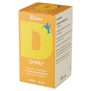 D Soligt från Biorto - D-vitamin som bidrar till att immunsystemet fungerar normalt Med24.se