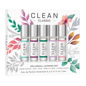 Fin presentask från CLEAN med 5 st Classic ™ Rollerball Eau de Parfums Med24.se