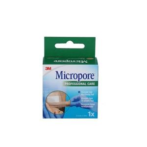 3M Micropore 2,5 cm X 10 m beige färgad