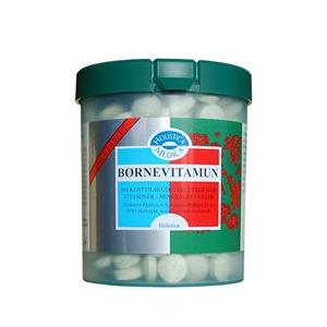 Barnvitamun - tuggbar tablett med multivitamin och fräsch citrussmak speciellt för barn Med24.se