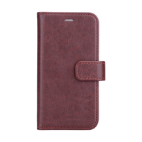 Radicover iPhone 12  Mini Flipcover veganskt läder - Brun