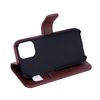 Radicover iPhone 12  Mini Flipcover veganskt läder - Brun