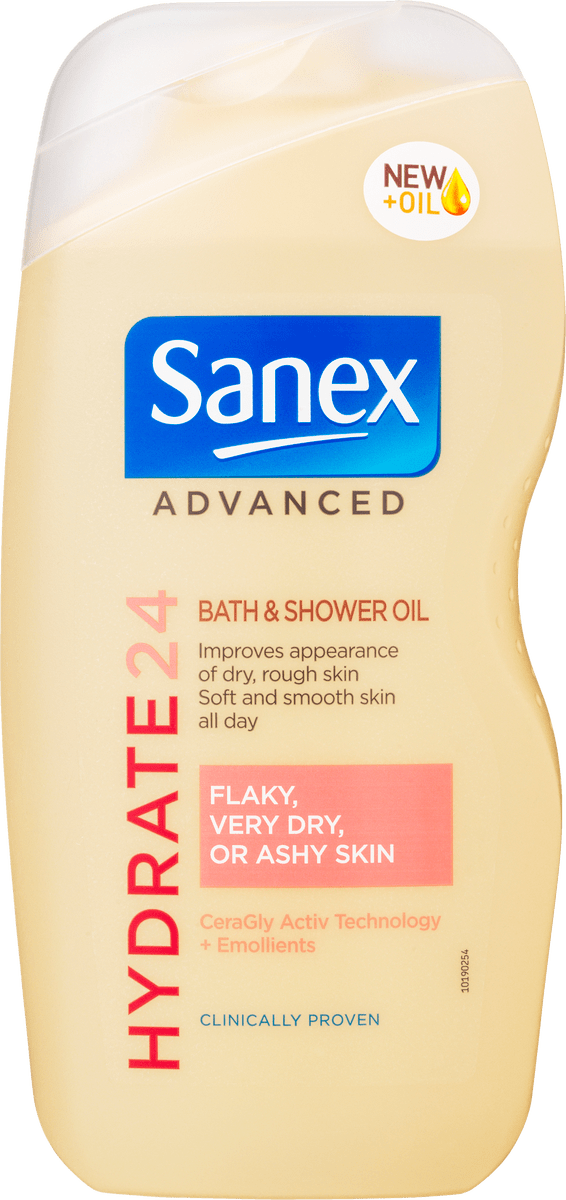 Köp Sanex Shower Gel Hydrate 24H Oil 500 ml hos Med24.se