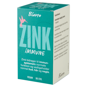 Mineraltillskott med zink från BiOrto - för att förebygga och behandla zinkbrist Med24.se