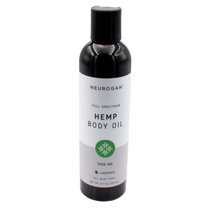 Neurogan Hemp Body Oil 1000 - 240 ml Med24.se