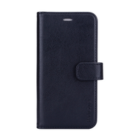 Radicover iPhone 12/12 PRO Flipcover, veganskt läder - Svart