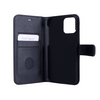 Radicover iPhone 12/12 PRO Flipcover, veganskt läder - Svart