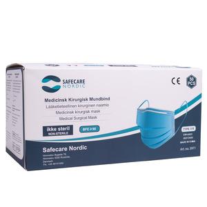 SafeCare Nordic munskydd typ II R - 50 st Med24.se