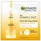 Fresh-Mix Vitamin-C Shot ansiktsmask från Garnier Skin Active ger en ljus och strålande ton Med24.se