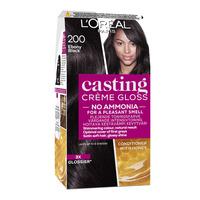 L'Oréal Paris Casting Creme Gloss Hårtoning - 1 st - 200 Ebony Black
