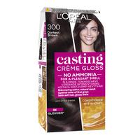 L'Oréal Paris Casting Creme Gloss Hårtoning - 1 st - 300 Darkest Brown