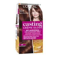 L'Oréal Paris Casting Creme Gloss Hårtoning - 1 st - 554 Spicy Chocolate