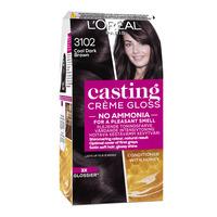 L'Oréal Paris Casting Creme Gloss Hårtoning - 1 st - 3102 Cool Dark Brown