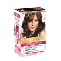 L'Oréal Paris Excellence Crème Hårfärg - 1 st - 4 Brown