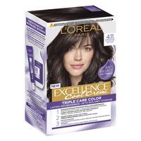 L'Oréal Paris Excellence Crème Hårfärg - 1 st - 4.11 Ultra Ash Brown