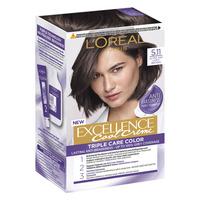 L'Oréal Paris Excellence Crème Hårfärg - 1 st - 5.11 Ultra Ash Light Brown