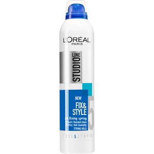 Fix & Style Fixing Spray från L'Oréal Paris Studio Line sätter pricken Med24.se