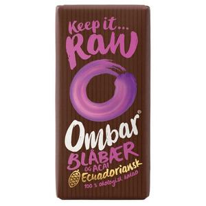 Bar Acai och Blåbär Ombar Ekologisk - 35 g