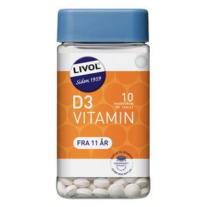 Livol D3 10µg - 220 tabletter