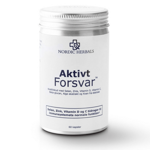 NYTT: Aktivt Försvar från Nordic Herbals - unik och hållbart sammansatt för immunförsvaret från naturen Med24.se