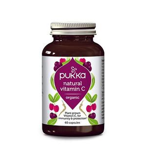 Pukka Natural Vitamin C Ekologisk - 60 kapslar