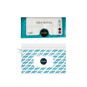 Kampanj: Köp för 100 kr Minor och få ett gratis paket Dry Wipes + reseetui med din beställning Med24.se