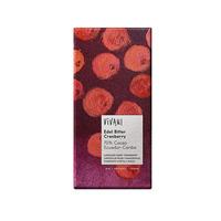 Vivani Mörk Choklad med Tranbär EKO - 100 g