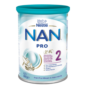 Nestlé Nan 2 Modersmjölkersättning Pro - 2 x 400 g