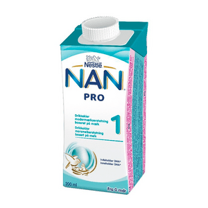 Nestlé NAN Pro 1 drickfärdig, från födseln - 200 ml