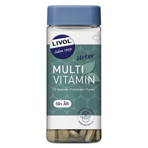 Livol Multivitamin 50+ urter - 150 tabletter