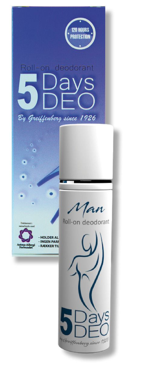 Safety 5 Days Deodorant Man, Roll-on - 30 ml
