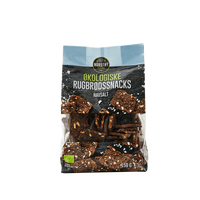 Nordthy Rågbrödssnacks Havssalt, eko - 150 g